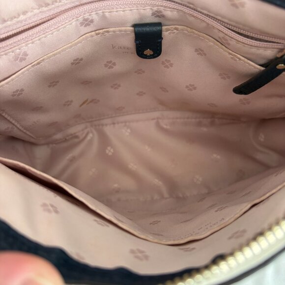 KATE SPADE Polly Medium Shoulder Bag Blush Multi Leather Crossbody Purse - Picture 10 of 11